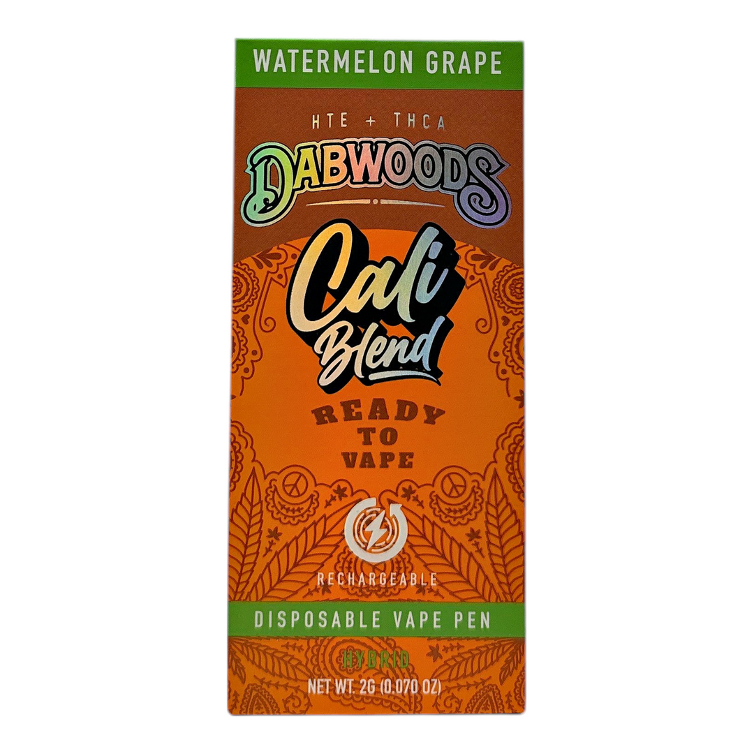 Dabwoods HTE + THCA Cali Blend 2G Hybrid Disposable Vape