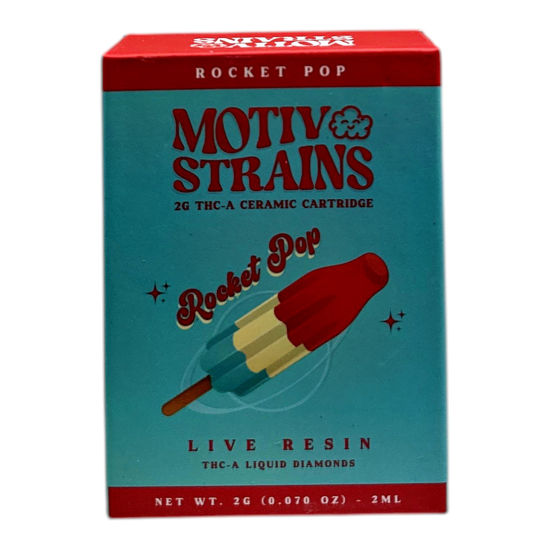 Motiv Strains 2G THCA Live Resin Ceramic Cartridge