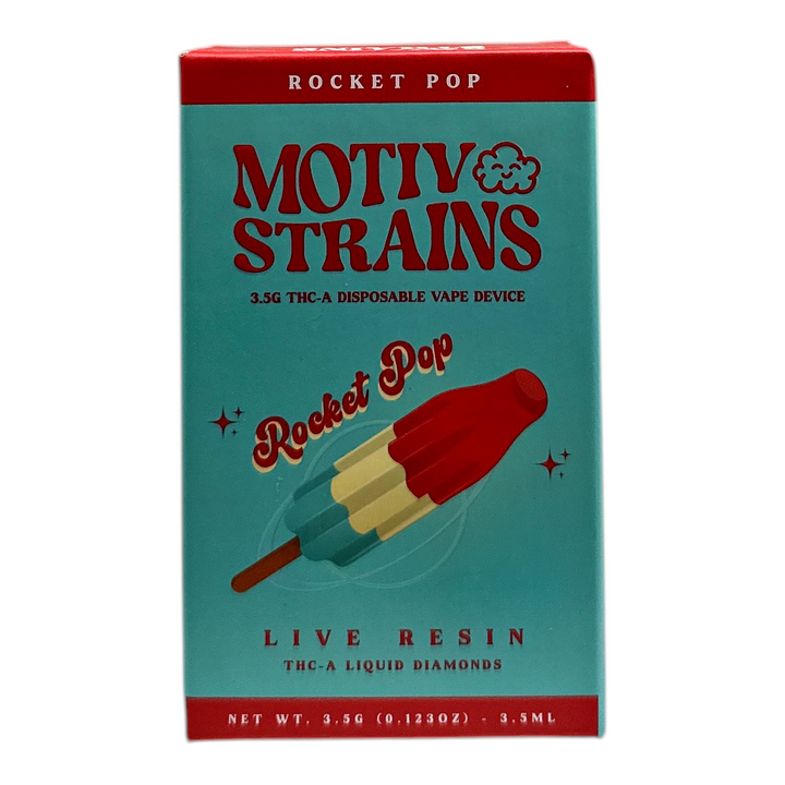 Motiv Strains 3.5G Live Resin THCA Liquid Diamonds Disposable