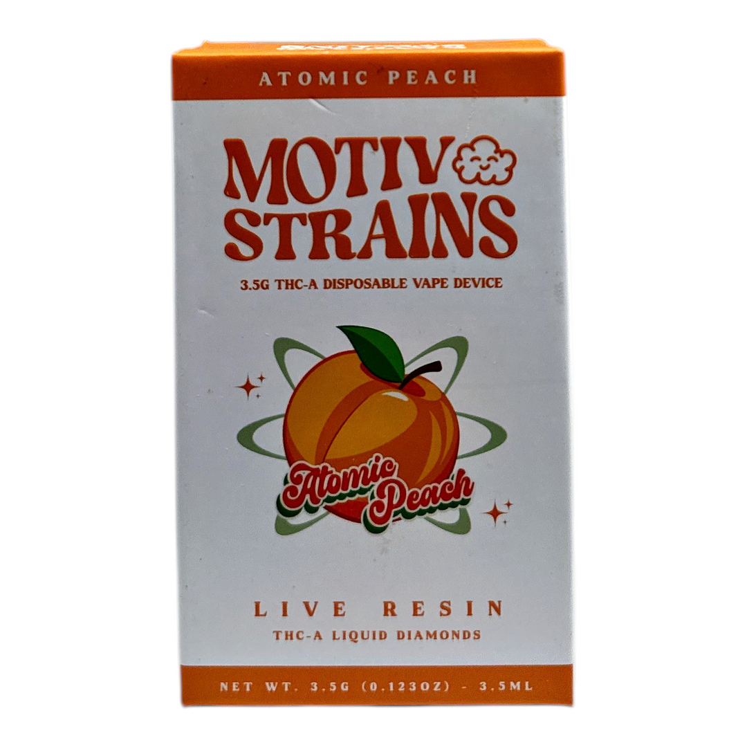 Motiv Strains 3.5G Live Resin THCA Liquid Diamonds Disposable