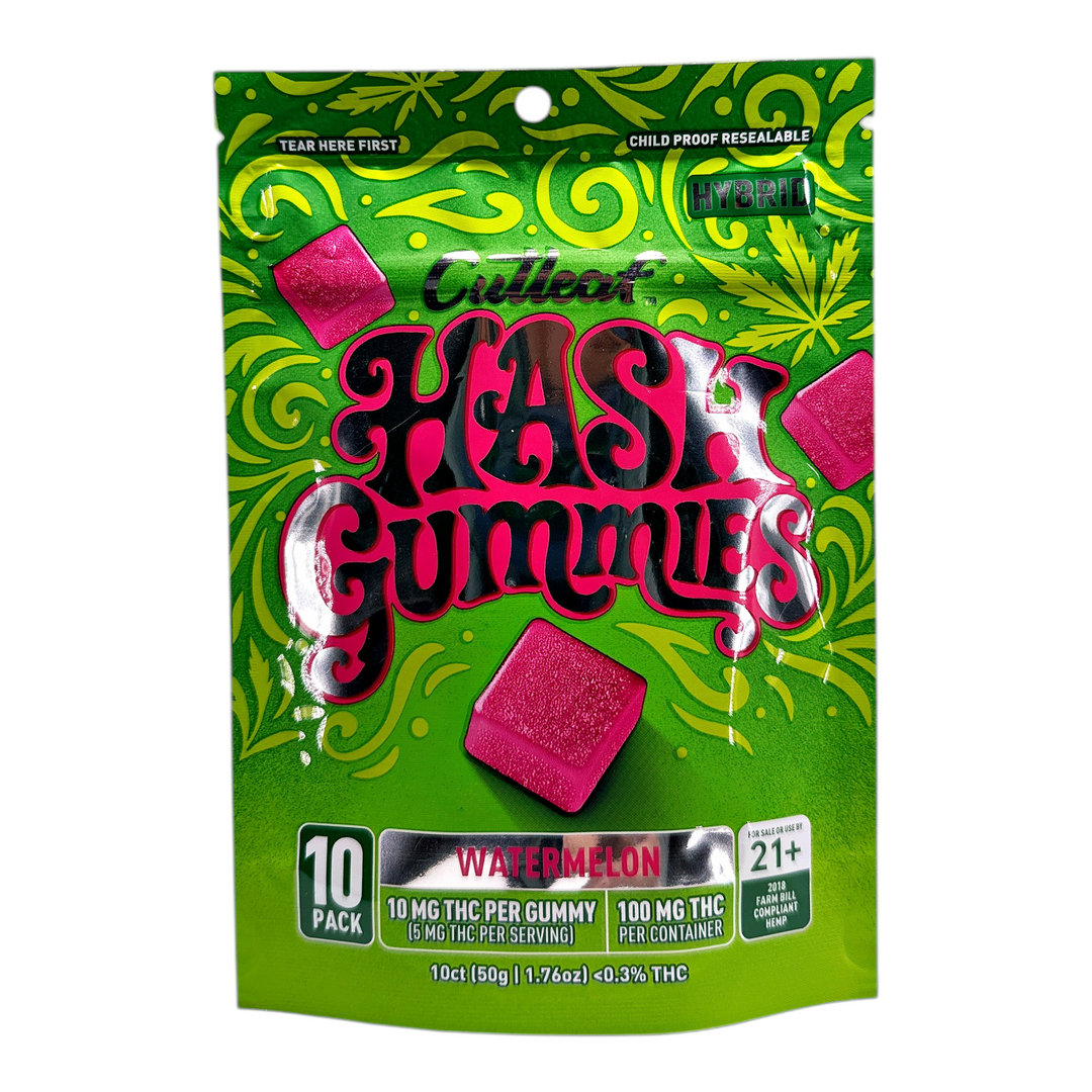 Cutleaf Hash 10pk Gummies