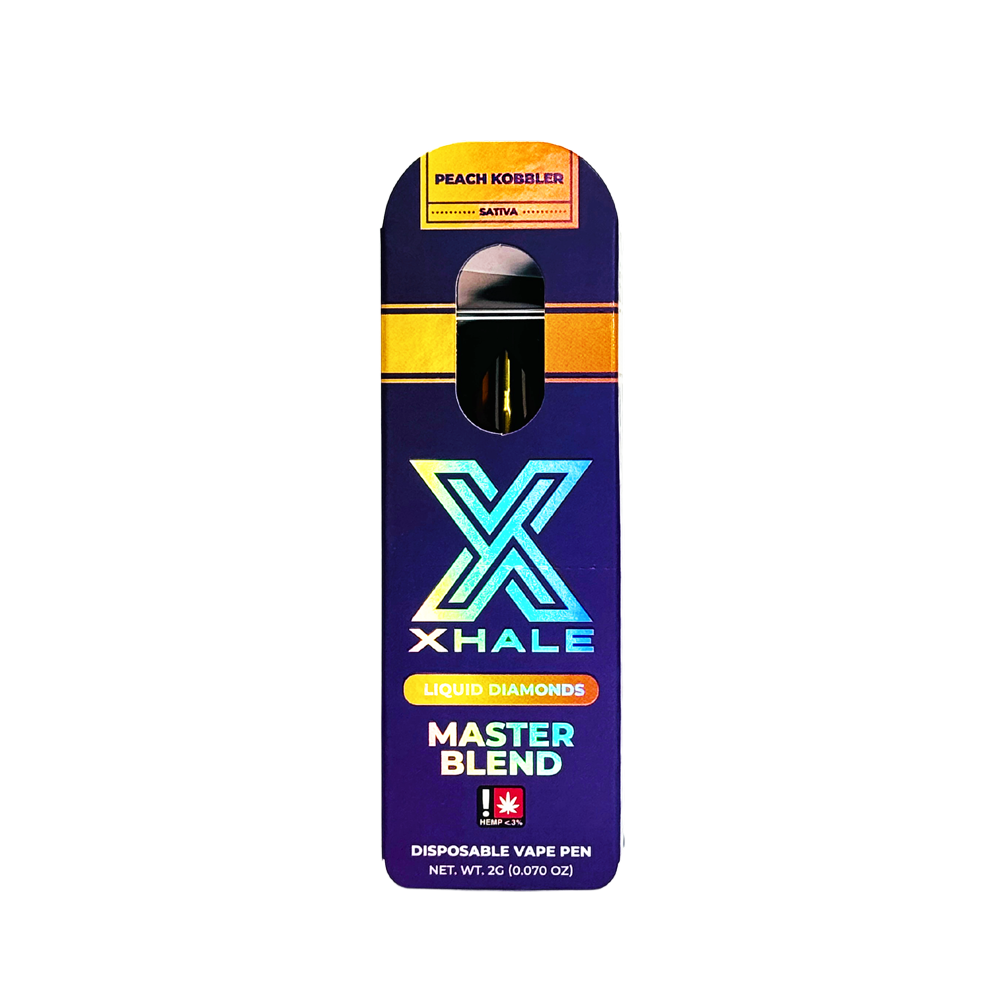 Xhale Liquid Diamonds Master Blend THCA X Px9 2G Sativa Disposable Vape